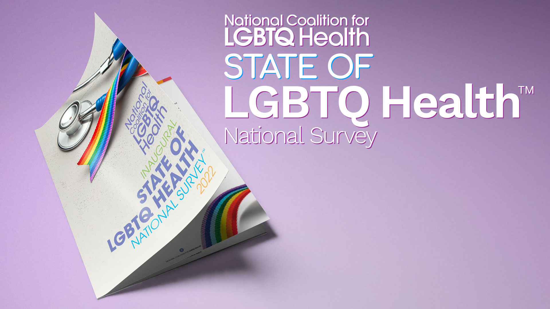 An image of the State of LGBTQ Health report cover.