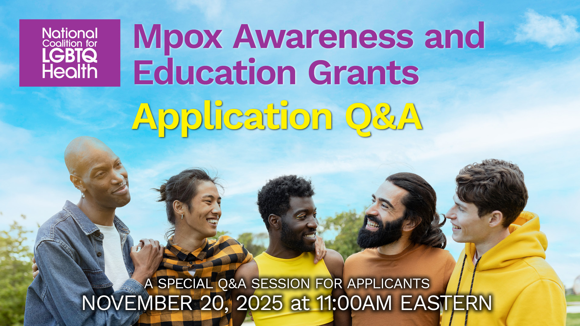 Mpox Awareness Education Grants: Application Q&A