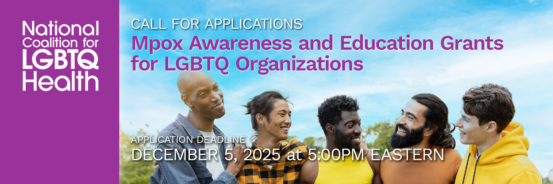 Mpox Awareness and Education Grants for LGBTQ Organizations